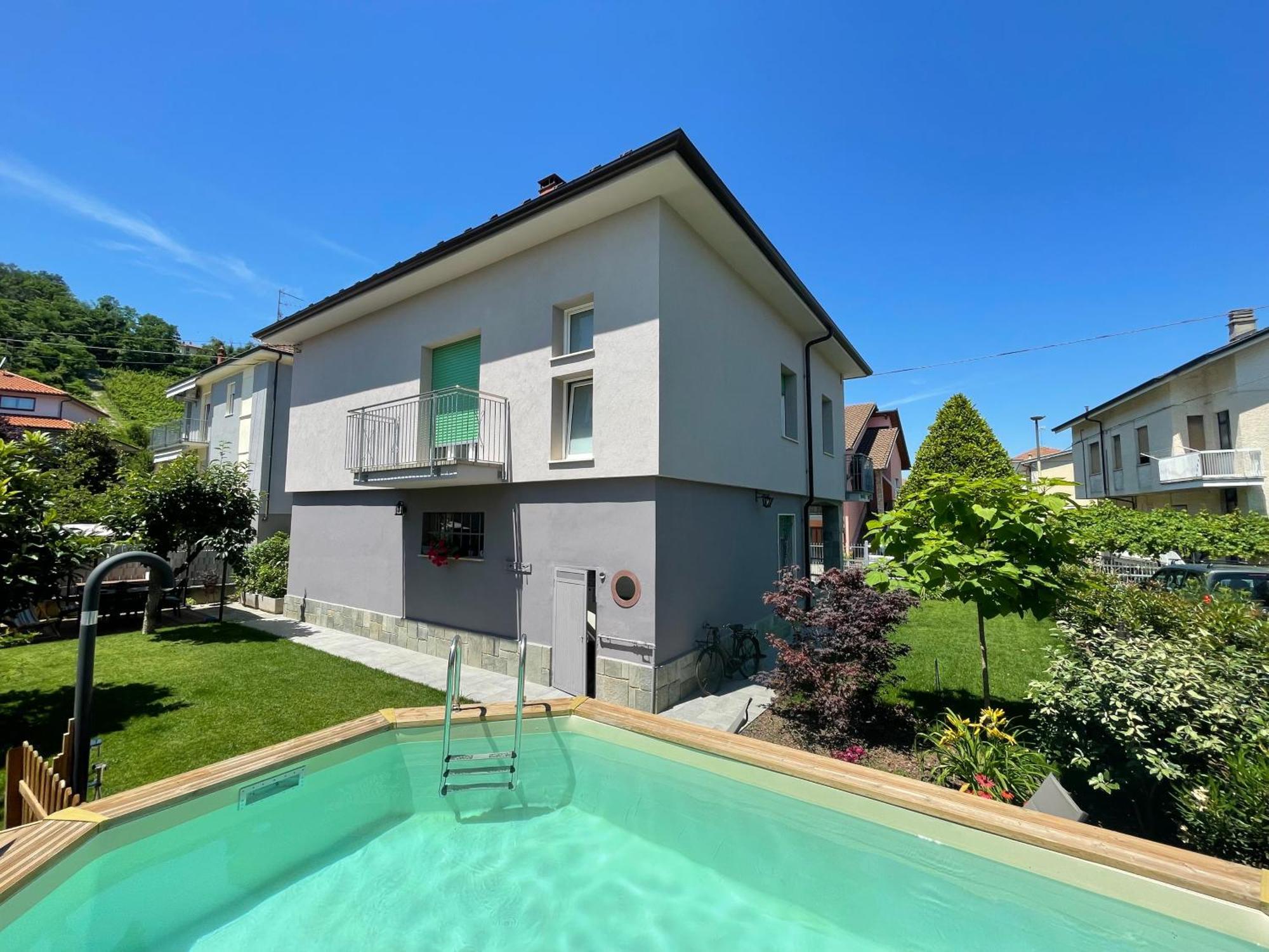 Вилла Casa Piero, Relax E Piscina Privata Tra Le Colline Delle Langhe Альба Экстерьер фото